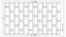 7567M Gray Iron Heavy Duty Undiped Grate 