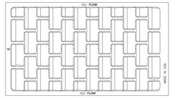 7567M Gray Iron Heavy Duty Undiped Grate