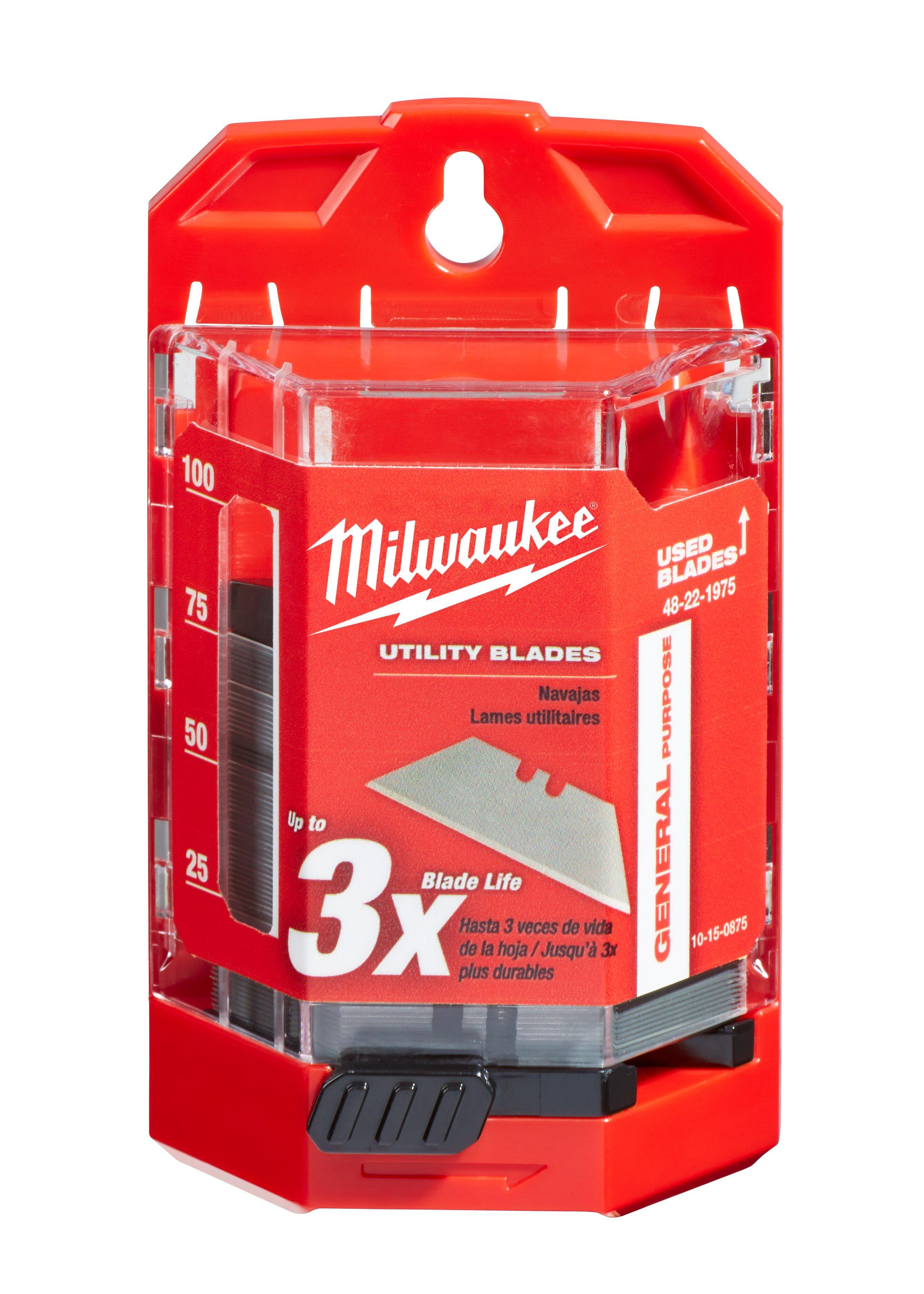 Milwaukee&reg; Metallic General Purpose Utility Blade with Dispenser 