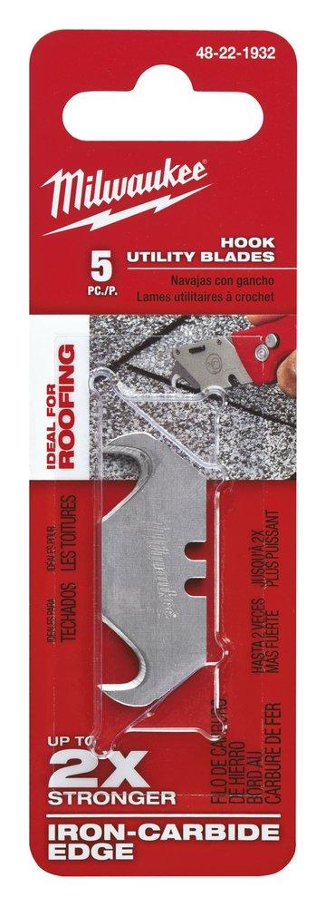 5 Piece HOOK Utility Knife Blade 