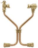 1 in. CTS Pack Joint x D P Swivel Brass Meter Setter