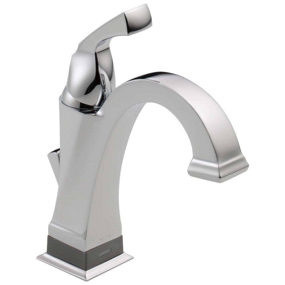 Delta Faucet Chrome Single Handle Bathroom Sink Faucet 