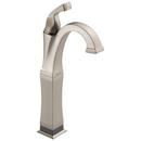 Single Lever Handle Vessel Bathroom Sink Faucet in Brilliance Stainless