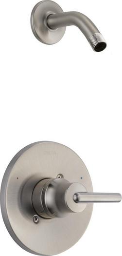 Single Handle Shower Faucet in Brilliance&reg; Stainless (Trim Only) (Showerhead Sold Separately)