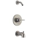 Delta Faucet Stainless Single Handle Single Function Bathtub & Shower Faucet (Trim Only) 