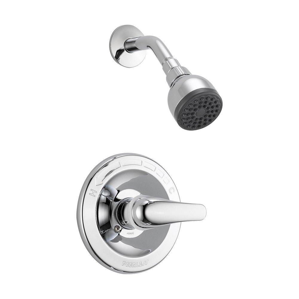 Peerless&reg; Polished Chrome 1.5 gpm Shower Trim with Single Lever Handle 