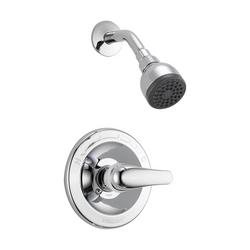 One Handle Single Function Shower Faucet in Polished Chrome (Trim Only)