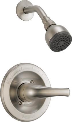 One Handle Single Function Shower Faucet in Brilliance&reg; Brushed Nickel (Trim Only)