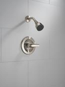 Peerless&reg; Brilliance Brushed Nickel 1.5 gpm Shower Trim with Single Lever Handle 