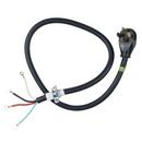 Whirlpool Black 4 ft. Appliance Cord 