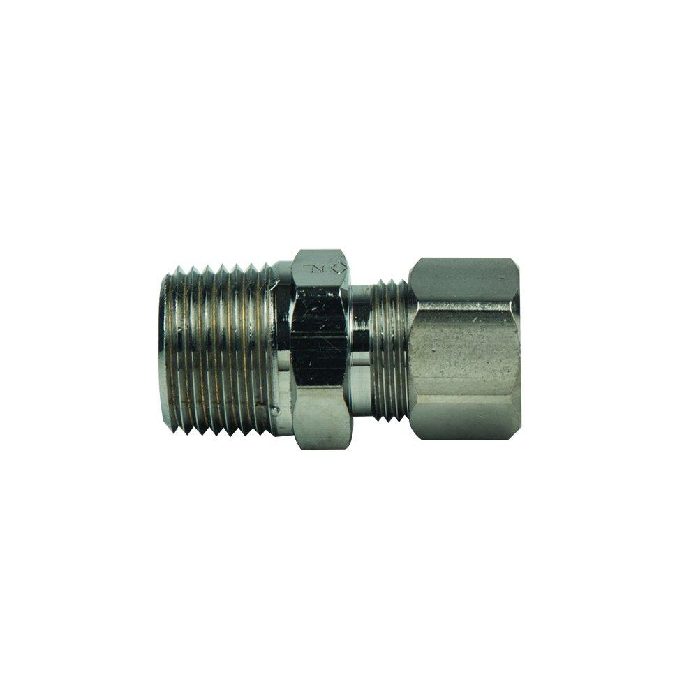 BrassCraft MIP x OD Tube 125# Brass Compression Adapter 