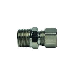 3/8 in. MIP x OD Tube 125# Brass Compression Adapter