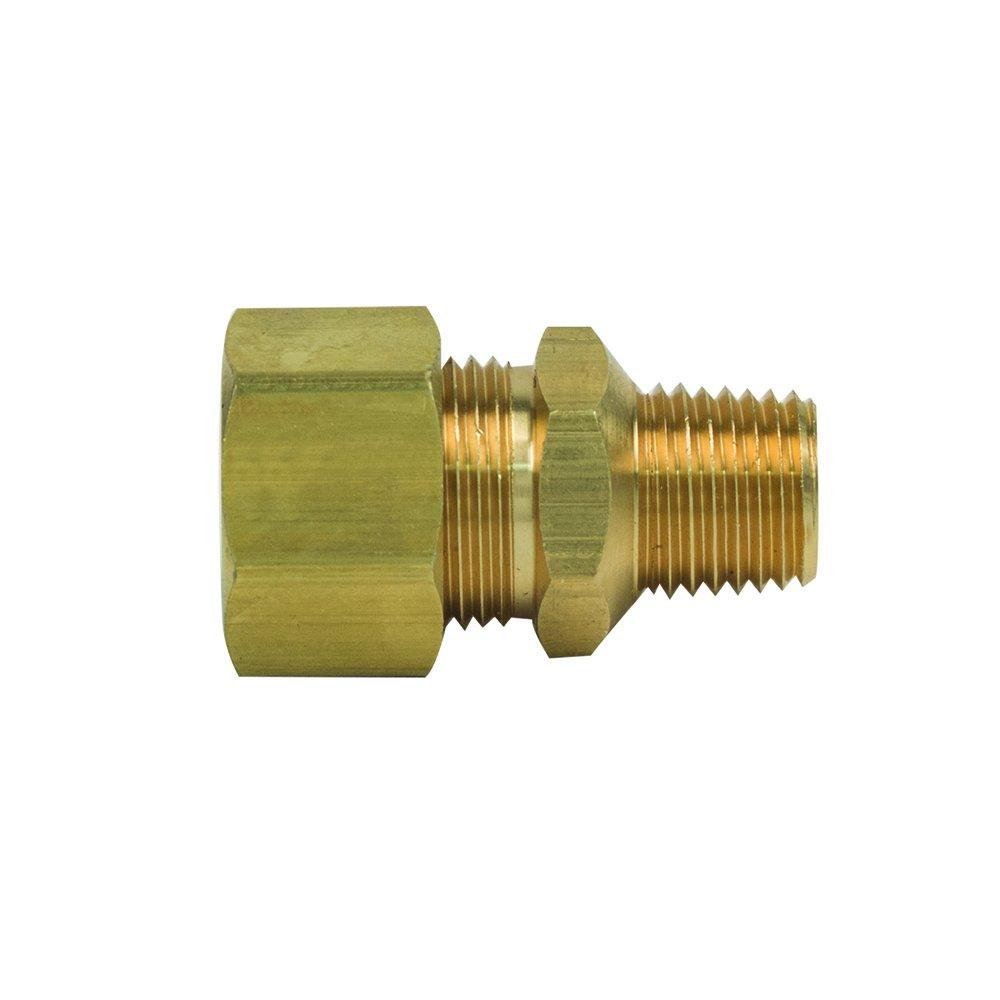 BrassCraft OD Tube x MIP Brass Compression Union 