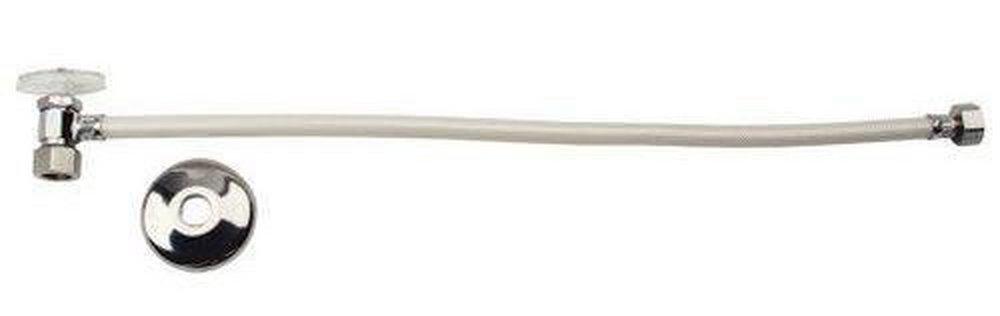 BrassCraft Polished Chrome Sink 1/2 in. Supply Kit in Polished Chrome 