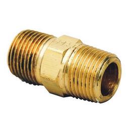 1/4 x 1/8 in. MIP Brass Reducing Hex Nipple