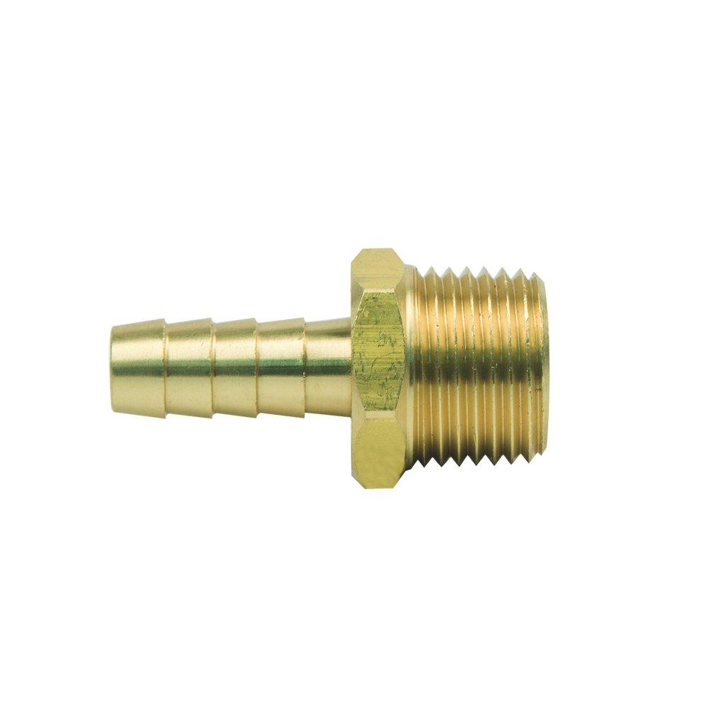 BrassCraft ID x MIP Brass Hose Barb Adapter 