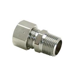 1/2 in. OD Tube x MIP Brass Adapter