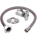 BrassCraft Chrome 1/2 x 12 in. IPS Polymer Closet Supply Kit 