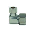 5/8 x 3/8 in. OD Tube Compression Reducing Union Brass Elbow