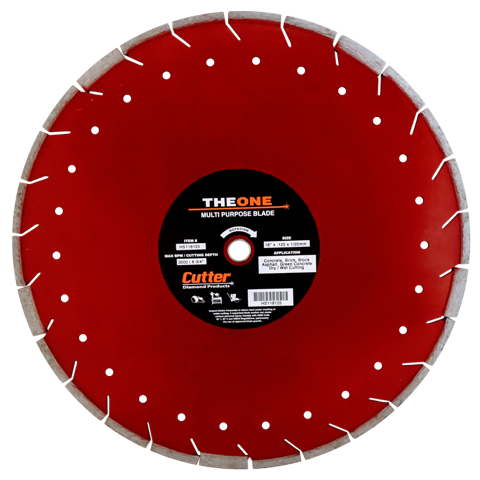 Cutter Diamond Products Asphalt, Block, Brick and Concrete Circular Saw 