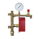 National Fire Products Cast Brass Male Threaded Inline Check Valve, Pressure Relief Valve and Retard 