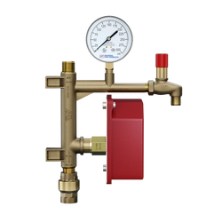 1-1/2 in. Fire Sprinker Riser with Inline Check Valve and Pressure Relief Valve