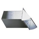 12-3/8 x 3-1/4 in. Wall Vent in Silver Aluminum