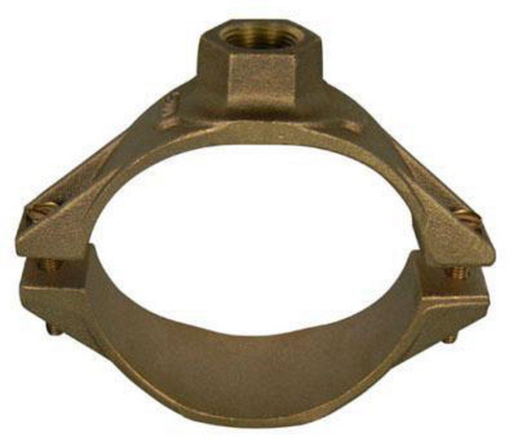 A.Y. McDonald 12 in. IPS Brass Saddle 