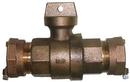 A.Y. McDonald IPS Compression Brass Ball Valve Curb Stop 