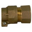 1 x 3/4 in. CTS Compression x Female Brass Adapter Coupling