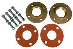 4 in. FNPT Brass and Bronze Flange Kit