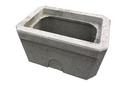 12 x 28 x 17 in. Polybutylene Concrete Meter Box