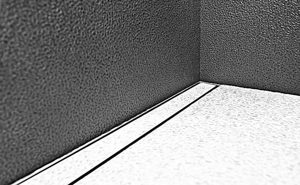 Infinity Drain Satin Stainless 2 in. Grate with Channel 