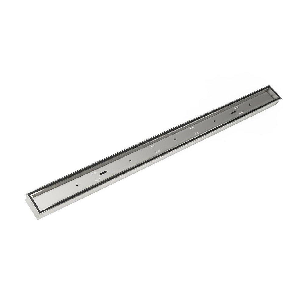 Infinity Drain Satin Stainless 2 in. Grate with Channel 