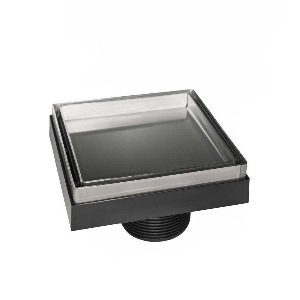 Infinity Drain Polished Stainless Tile Drain Strainer 