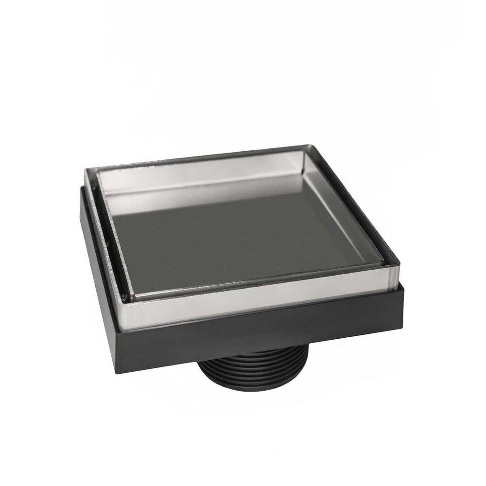Infinity Drain Satin Stainless Tile Drain Strainer 