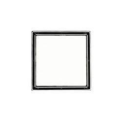 2 in. Threaded Plastic Stainless Steel Floor Drain