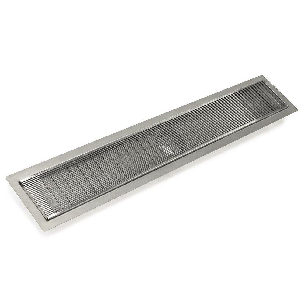 Infinity Drain Satin Stainless 60 Drain Satin Stainless Steel 