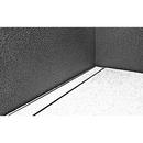 Infinity Drain Polished Stainless 2 in. Threaded Stainless Steel Shower Drain with 48 in. Grate 