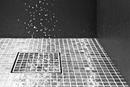 Infinity Drain Satin Stainless 8 in. 3-Outlet Clamp Down Floor Drain 