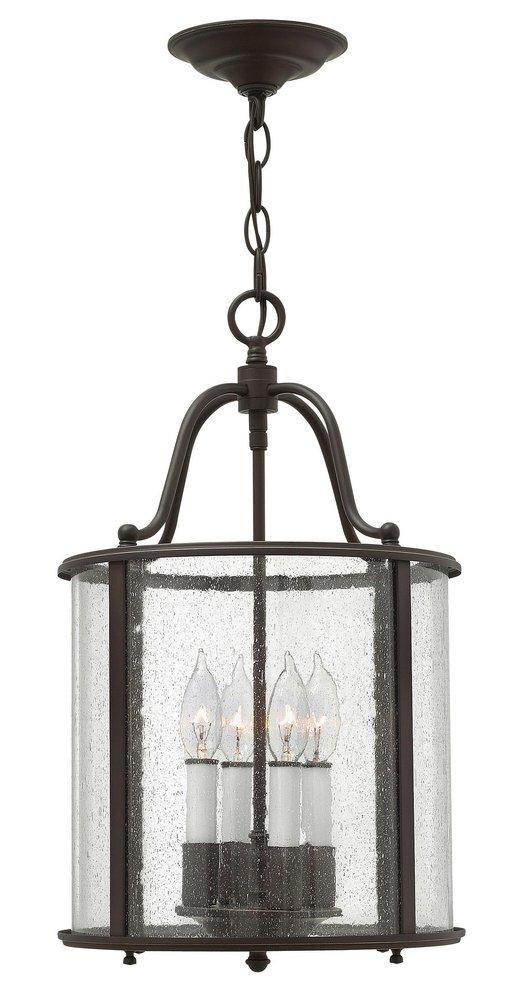 Hinkley Olde Bronze 60 W 4-Light Candelabra Chandelier 