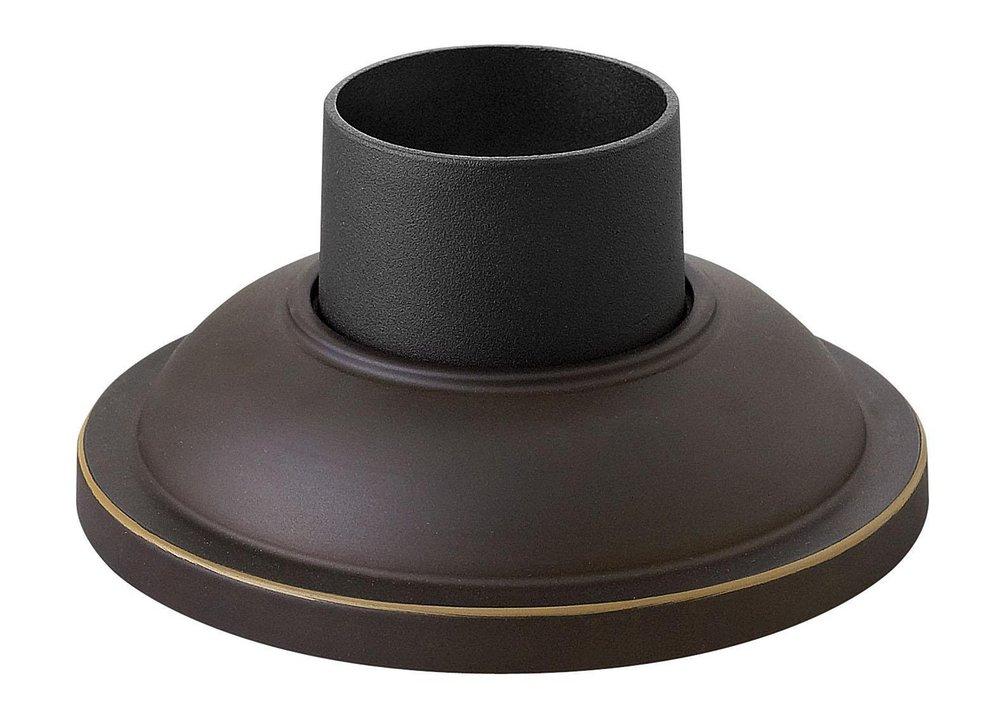 Hinkley Oil Rubbed Bronze 2 in. Outdoor Pier Mount 