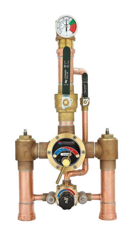 Leonard Valve NPT Thermostat Mixing Valve 