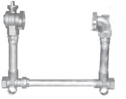 1-1/2 x 9 in. Straight Meter Setter (Less Bypass)