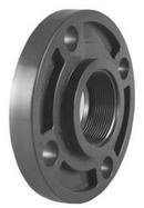 Grey PVC Schedule 80 Threaded Flange 