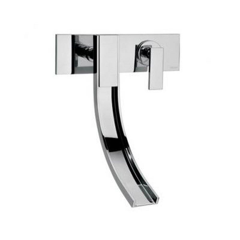 Altmans Products Polished Chrome Control Bathroom Sink Faucet with Single Handle 