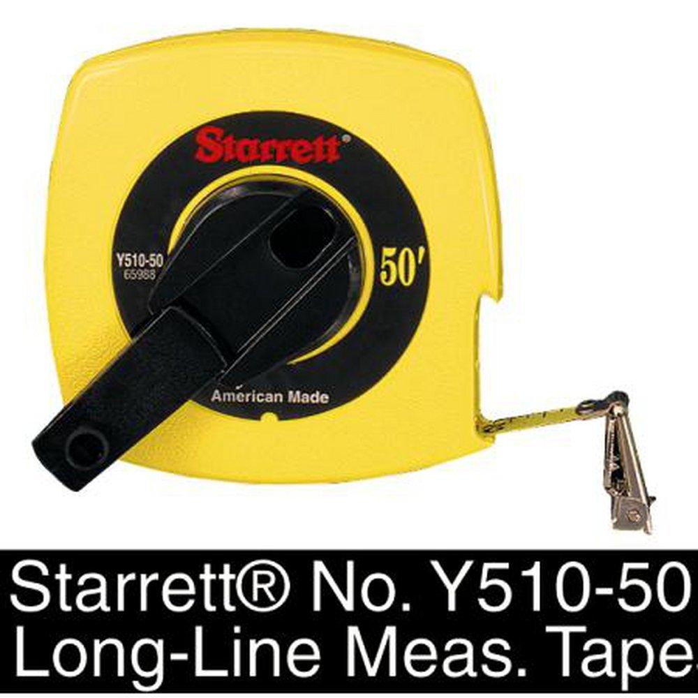L.S. Starrett Yellow Reel Tape in Yellow 