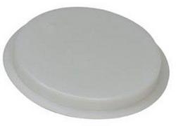 2 in. PVC DWV Knockout Test Cap in White