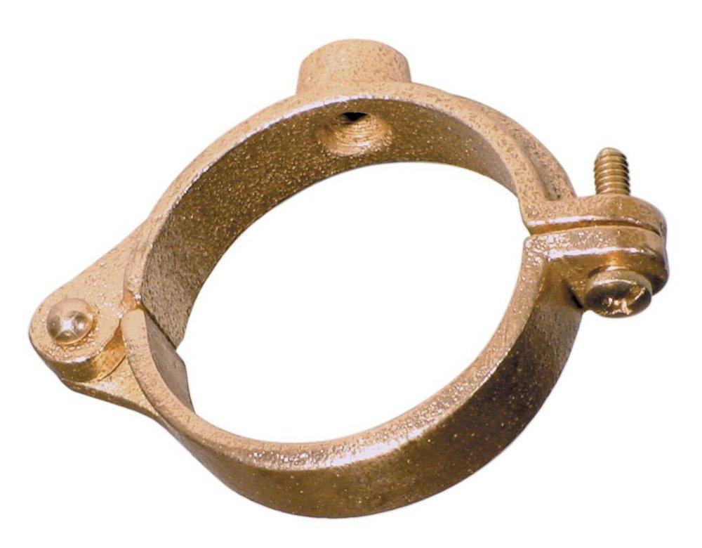 AnvilStrut Chrome Plated Epoxy Malleable Iron Extension Split Pipe Clamp 