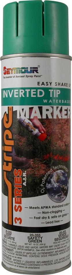 20 oz. Paint Safety Inverted in Green